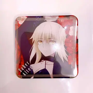 Fate 세이버 알타 스퀘어 캔뱃지