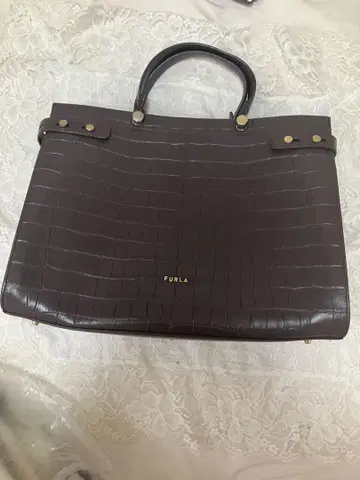 훌라 다크 브라운 토트백