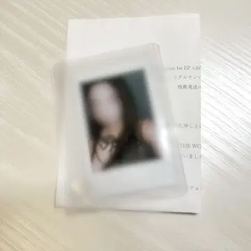 Kep1er 체유진 폴라로이드 사인