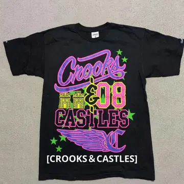 Crooks & Castles 티셔츠 M 사이즈 블랙