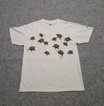레어 90년대 미도리가메 티셔츠 빈티지 L