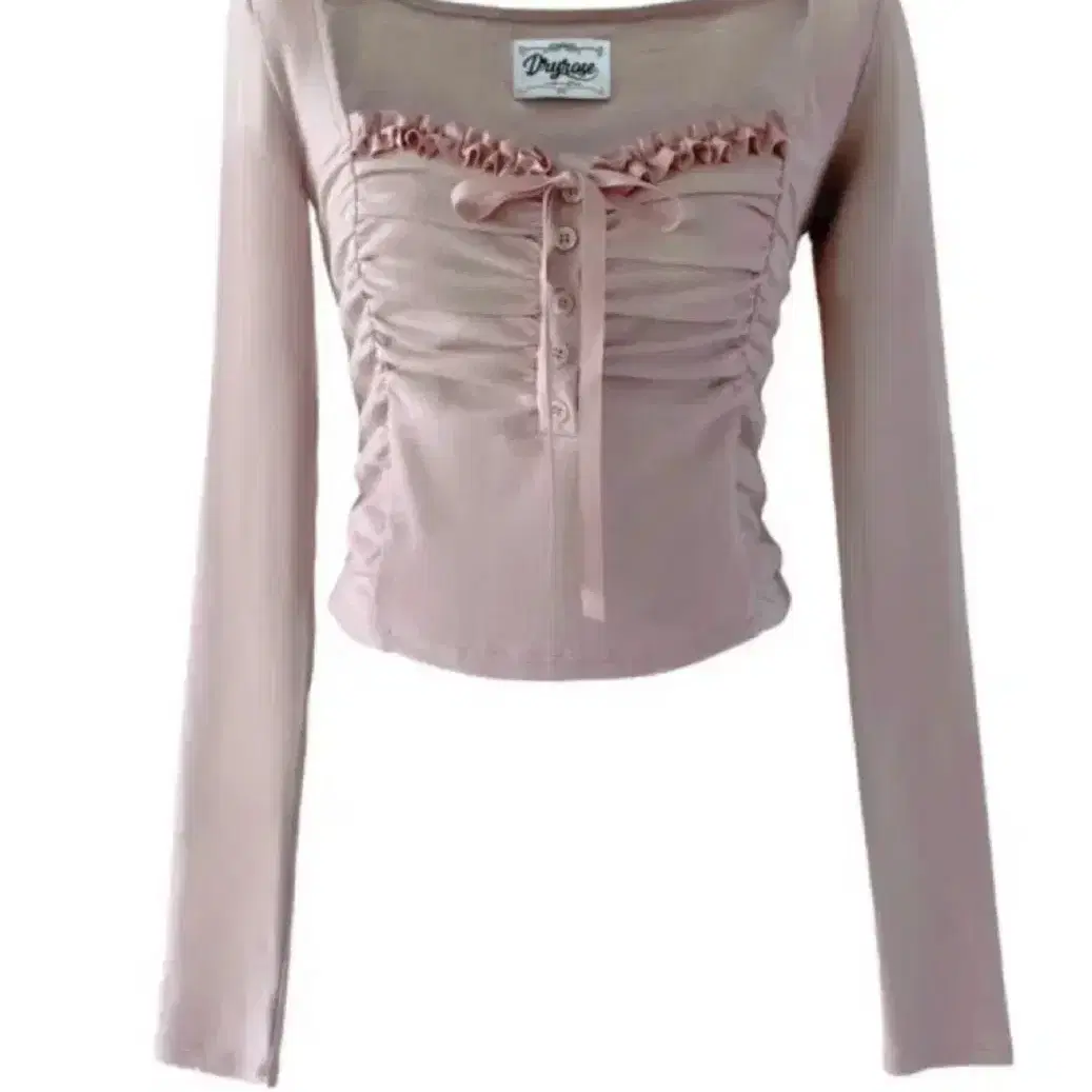 New product Dry Rose Angel Lace String Top Black #드라이로즈