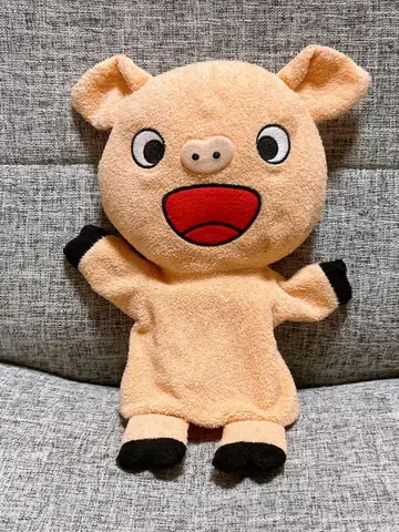 논탄 퍼펫/논탄의 친구 돼지/봉제 인형