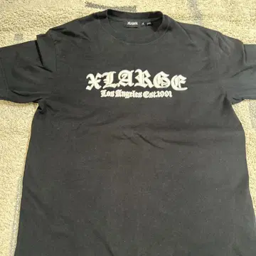 XLARGE 블랙 티셔츠 M