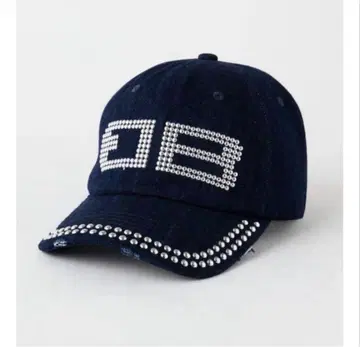 BEEDEN BD STUDS DAMAGE CAP 다크 블루