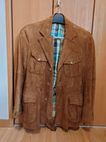 ARTISAN 브라운 스웨이드 자켓