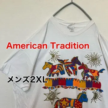 KA167 American Tradition 티셔츠 [2XL] 화이트