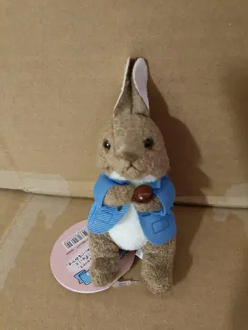 피터 토끼 봉제 인형 키체인