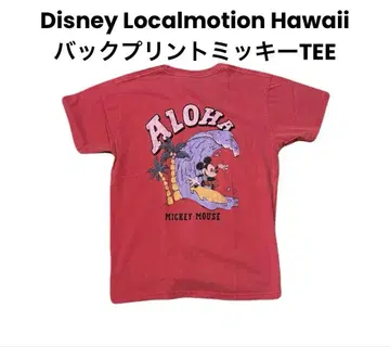 미키 마우스 알로하 티셔츠 Local Motion Hawaii