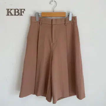 KBF/KBF] 가우초 큐롯 크롭 턱 팬츠 슬랙스
