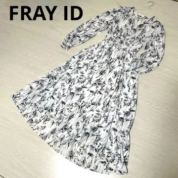 FRAY I.D 프레이 아이디 꽃무늬 롱 기장 원피스 데이트