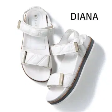 DIANA 다이애나 스포츠 샌들 퀼팅 화이트 S