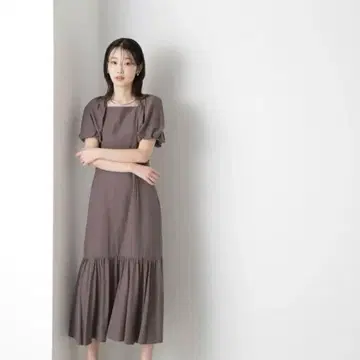 백산 티어드 원피스 NATURAL BEAUTY BASIC