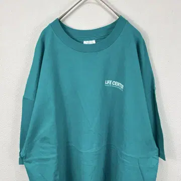 USA제 90s Life center 싱글 스티치 티셔츠