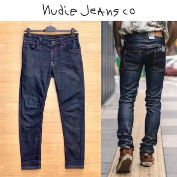 NUDIE JEANS 32인치 THIN FINN 인디고 데님