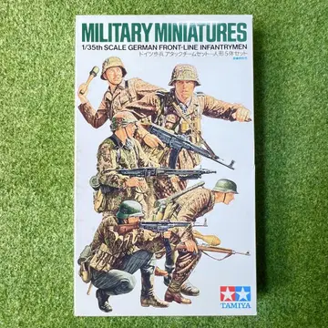 타미야 1/35 독일 보병 어택 팀 MM196 인형 5개