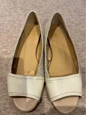 BELL FLORRIE 화이트 슬립온 24cm 일본제