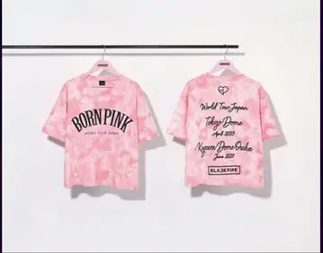 BLACKPINK WORLD TOUR BORN PINK 투어 티셔츠