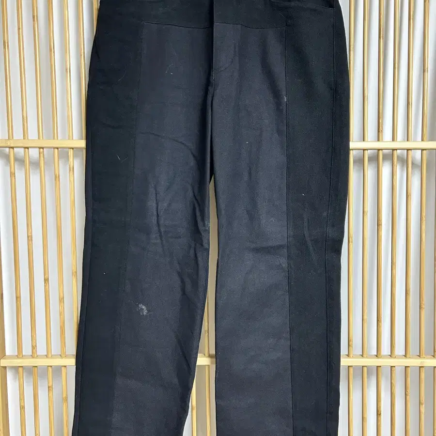 XLIM | 엑슬림 Xlim ep.4 Back Detail Black Cotton Pants on