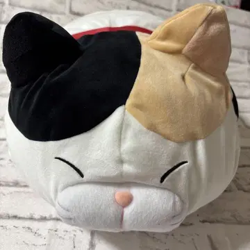 수염 만주 BIG 찹! 모치코 미사마 고양이 봉제 인형 쫄깃쫄깃