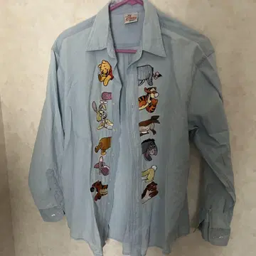 디즈니 스토어 디즈니 자수 긴팔 셔츠 L~XL