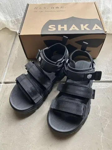 SHAKA 스포츠 샌들 블랙 검정 NEOBUNGY AT US6 24cm