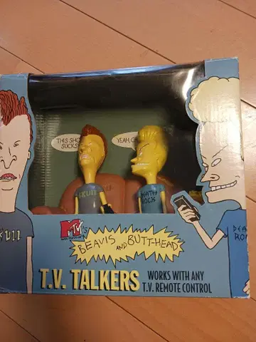 MTV 비버스 & 뱃 헤드 TV 토커스 1996 미사용
