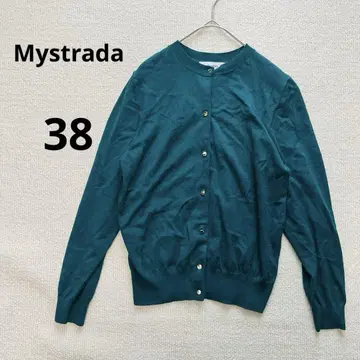 마이 스트라다 Mystrada 틸 버튼 가디건 38