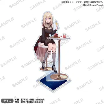 BanG Dream! 아크릴 스탠드 삼각형 하츠카 도로리스