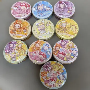 쁘띠 캔 오자마녀 도레미 산리오 캐릭터즈 콜라보 캔 컴플리트 세트