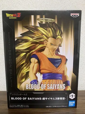 BLOOD OF SAIYANS 초사이어인 3 손오공 피규어