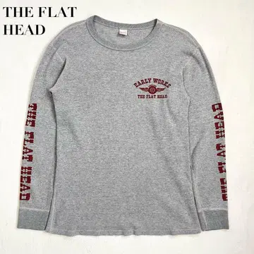 THE FLAT HEAD 써멀 셔츠 롱 티셔츠 38 플랫 헤드
