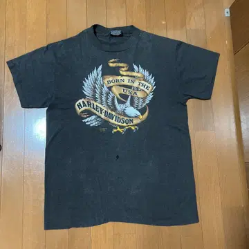 90년대 빈티지 할리 티셔츠 90s