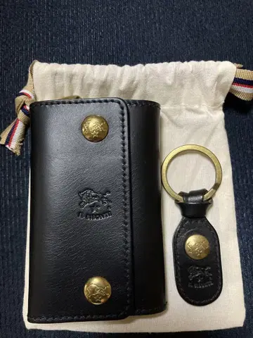 가죽 블랙 키 케이스