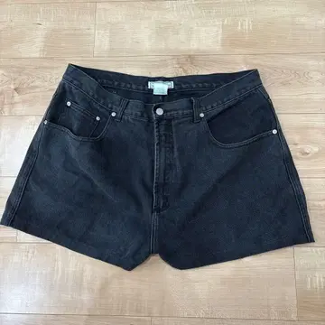 게스 GUESS 하프 팬츠 38 블랙 숏