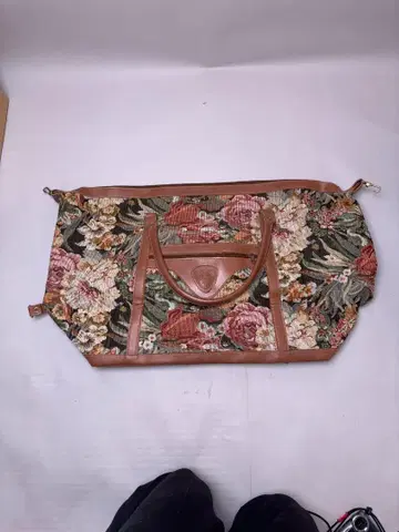플로럴 패턴 보스턴 백 고블랑 Michael b design