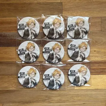 가미나리 덴키 캔뱃지 수트 9개 세트
