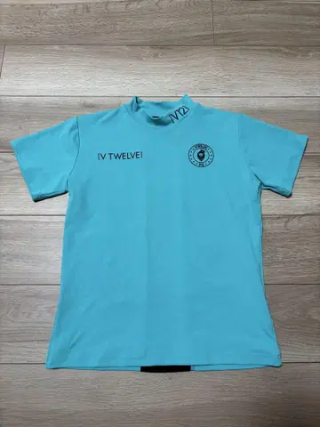 IV TWELVE 터콰이즈 티셔츠 반팔