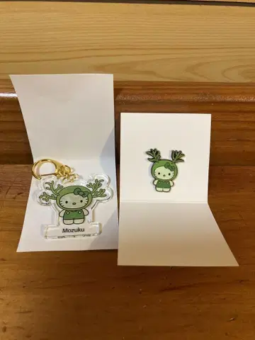 조류 키티 아크릴 키링 & 핀 배지