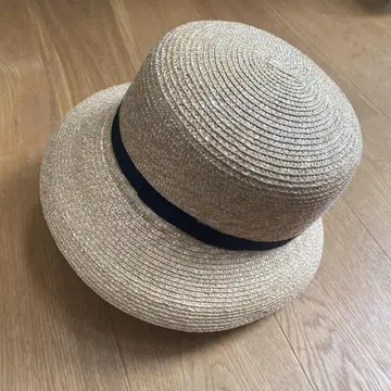 새상품급 다나카 모자점 밀짚모자 여성용 58cm