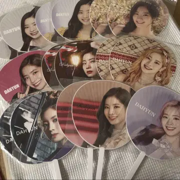TWICE 다현 부채 세트