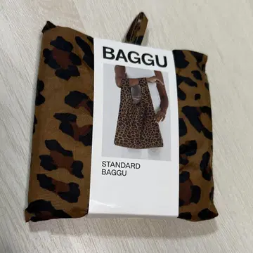 BAGGU 레오파드 무늬 에코백