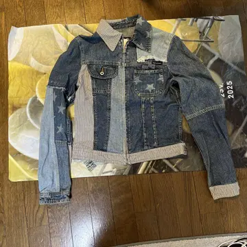 D&G 데님 자켓 S 사이즈 스트라이프