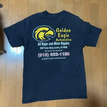 90년대 빈티지 Golden Eagle Automotive 티셔츠