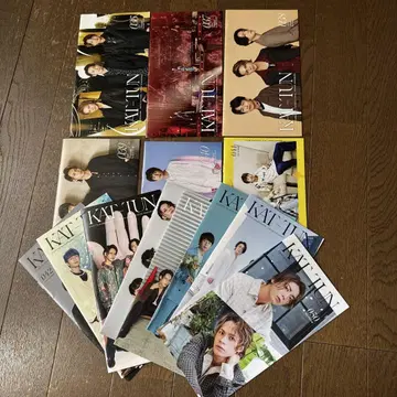 KAT-TUN 팬클럽 뉴스레터 36~46, 48~50 묶음 판매