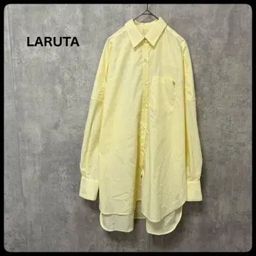 LARUTA 라루타 셔츠 블라우스 상의 오버 셔츠