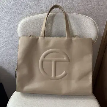 telfar 텔파 토트백 크림 베이지 미디엄 M 사이즈