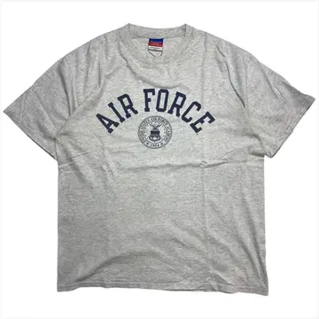 90s-00s 챔피온 AIR FORCE 티셔츠 구제 의류 남성용 XL
