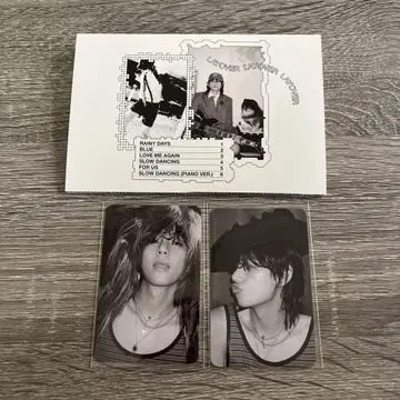 BTS V 레코드 트레이딩 카드 엽서