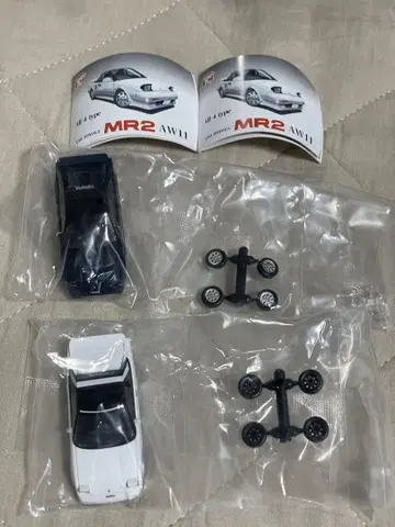 1/64 TOYOTA MR2 AW11 2종 세트 토이즈 캐빈 가챠